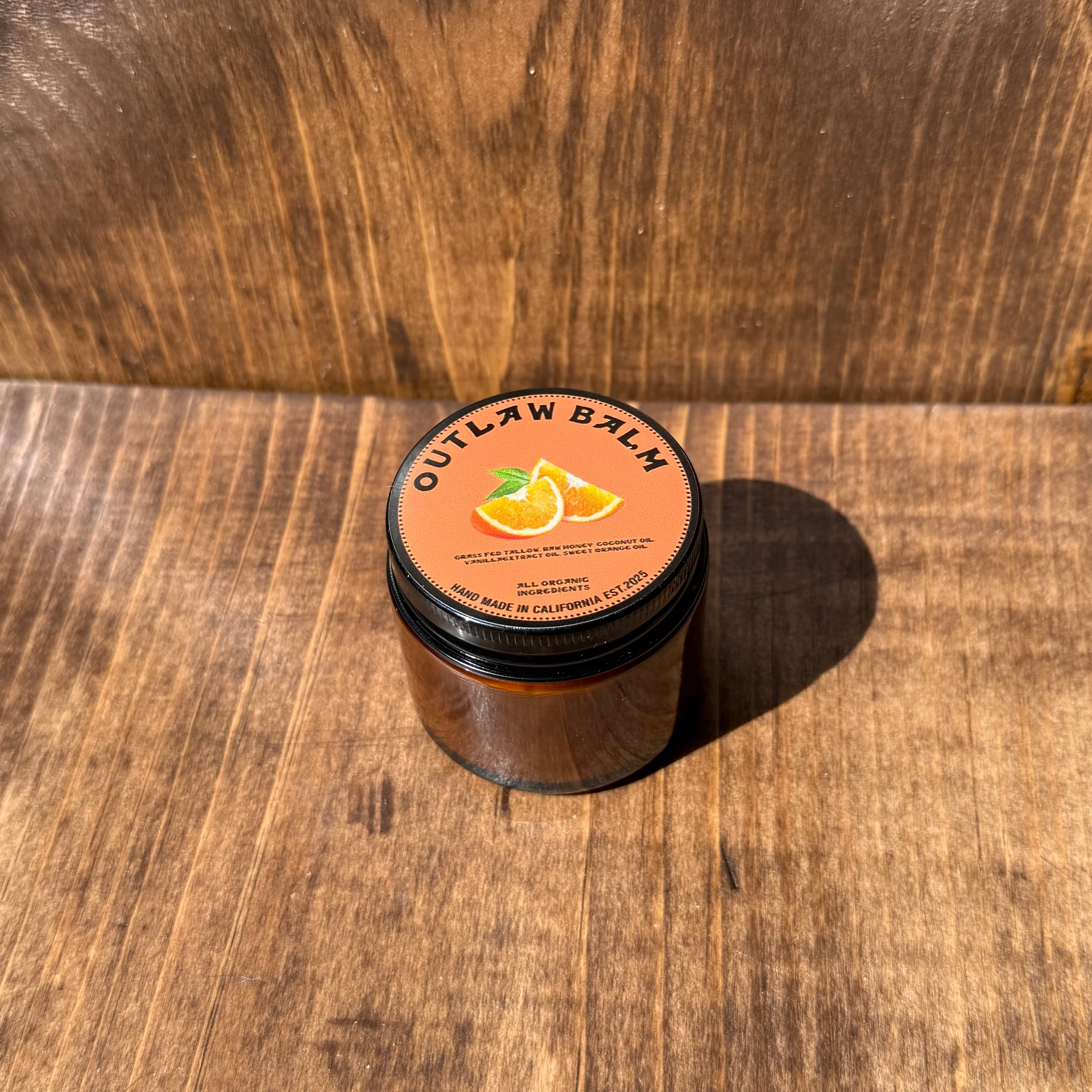 VANILLA-SWEET ORANGE TALLOW BALM