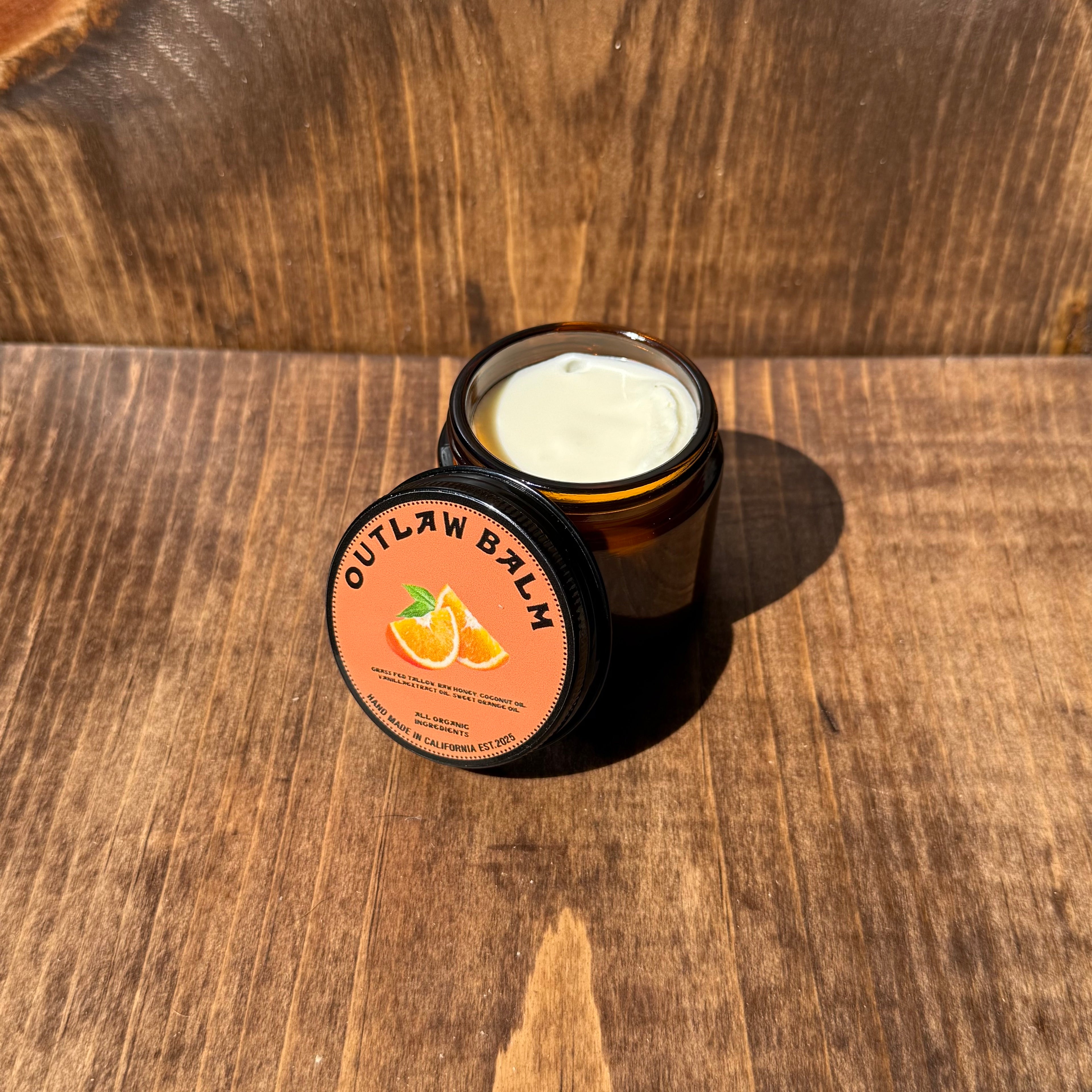 VANILLA-SWEET ORANGE TALLOW BALM